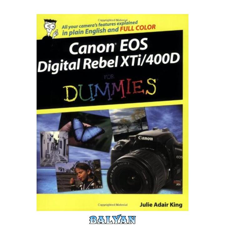 دانلود کتاب Canon EOS Digital Rebel XTi400D for Dummies